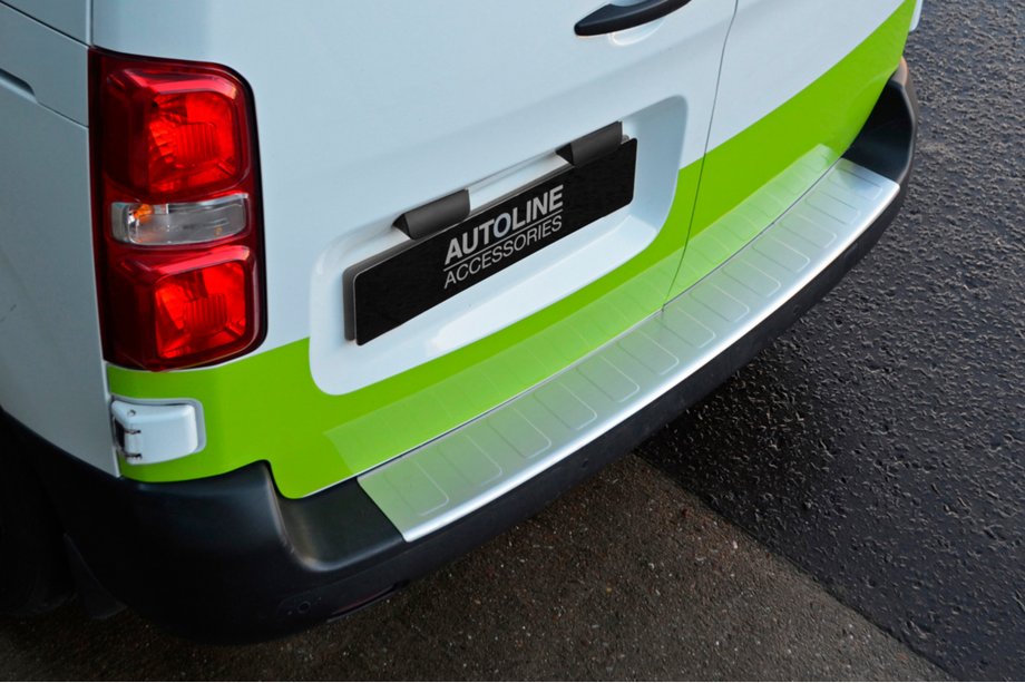 Citroen Jumpy/Dispatch 2017- Rear Bumper Protector OmsaLine Stainless Steel Photo 8