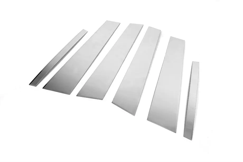 BMW 3 Series E90/E91 2005-2011 Stainless Steel Door Pillar Covers Photo 3