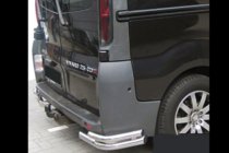 Nissan Primastar 2002-2014 Rear Corner Bars AK003-double (stainless steel) photo 3