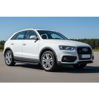 Side Steps Tayga Black (2 pcs, Aluminum) Audi Q3 2011-2019 photo 1