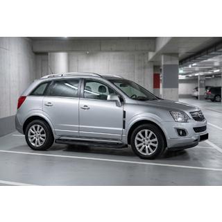 Side Steps Tayga Black (2 pcs, Aluminum) Opel Antara 2006-2017 photo 1