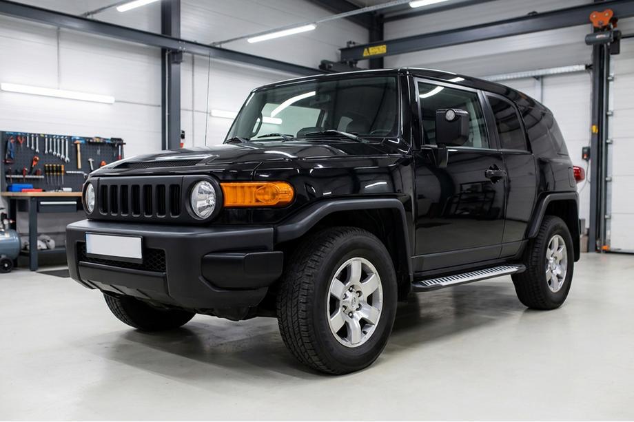 Toyota FJ Cruiser 2006-2022 Side Steps Line (2 pcs, Aluminum) Photo 1