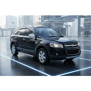 Side Steps Maydos V2 (2 pcs, Aluminum & Stainless Steel) Chevrolet Captiva 2006-2019 photo 1