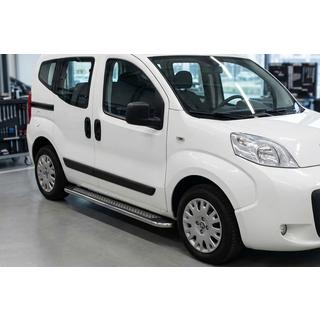 Side Steps Maydos V2 (2 pcs, Aluminum & Stainless Steel) Peugeot Bipper 2008-2017 photo 1