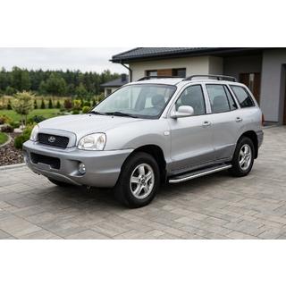 Side Steps Maydos V2 (2 pcs, Aluminum & Stainless Steel) Hyundai Santa Fe 1 2000-2006 photo 1