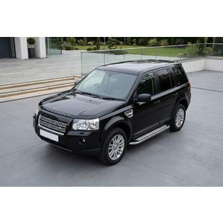 Side Steps Maydos V2 (2 pcs, Aluminum & Stainless Steel) Land Rover Freelander II 2006–2014 photo 1