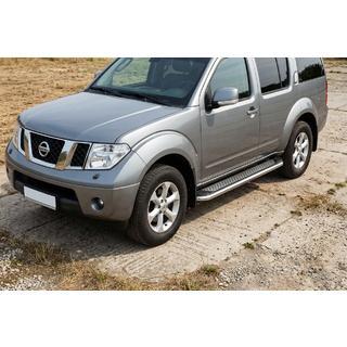 Side Steps Maydos V2 (2 pcs, Aluminum & Stainless Steel) Nissan Pathfinder R51 2005-2014 photo 1