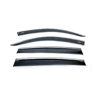 Window Deflectors with Chrome Trim (4 pcs, Niken) photo 1
