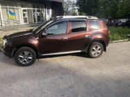 Renault Duster 2008–2017 Window deflectors with chrome trim (4 pcs, Niken) photo 1