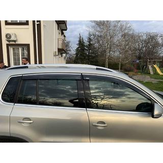 Window Deflectors with Chrome Trim (4 pcs, Niken) photo 3