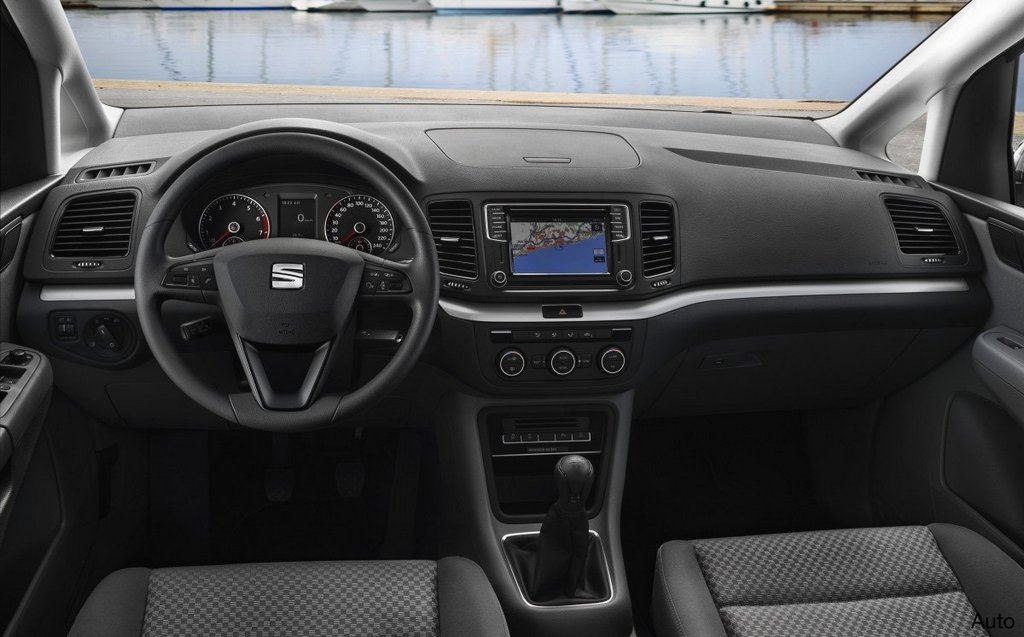 Overview of the minivan Seat Alhambra
