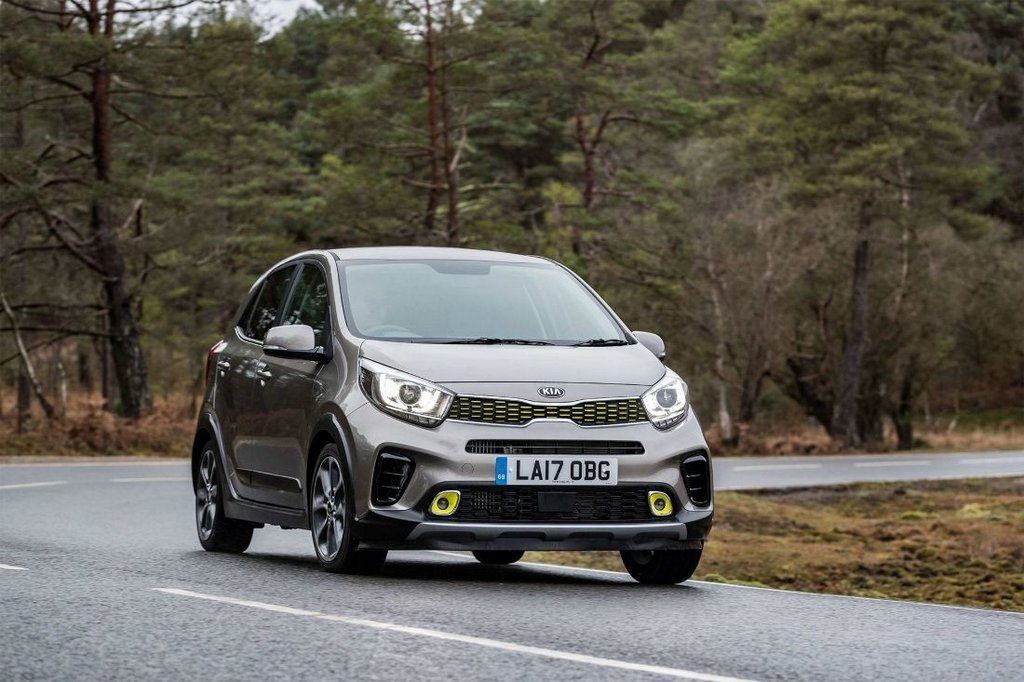 Kia Picanto X-Line hatchback in the image crossover