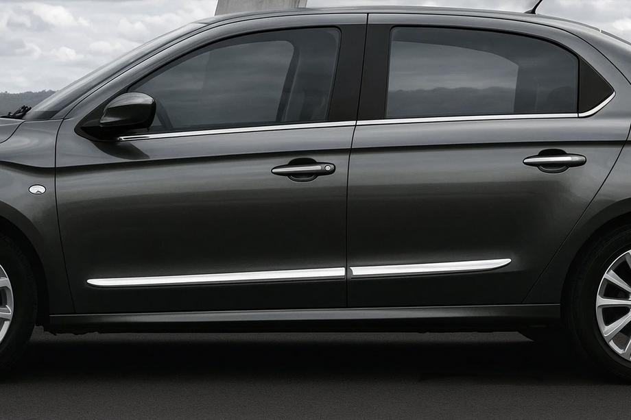 Fiat Albea 2002-2012 Stainless Steel Door Moulding Image