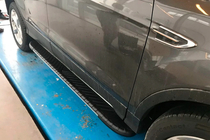 Ford Kuga/Escape 2013-2019 Side Steps Bosphorus Grey (2 pcs, Aluminum) photo 4