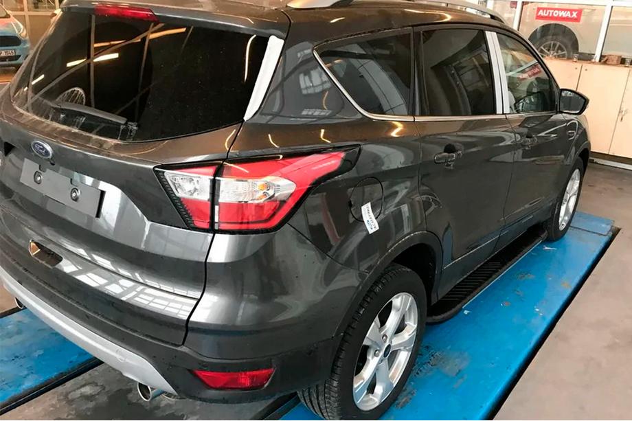 Ford Kuga/Escape 2013-2019 Side Steps Bosphorus Grey (2 pcs, Aluminum) Photo 6