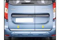 Dacia Dokker 2013-2022 Trunk trim stainless steel photo 1