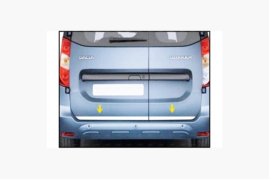 Dacia Dokker 2013-2022 Trunk trim stainless steel Image