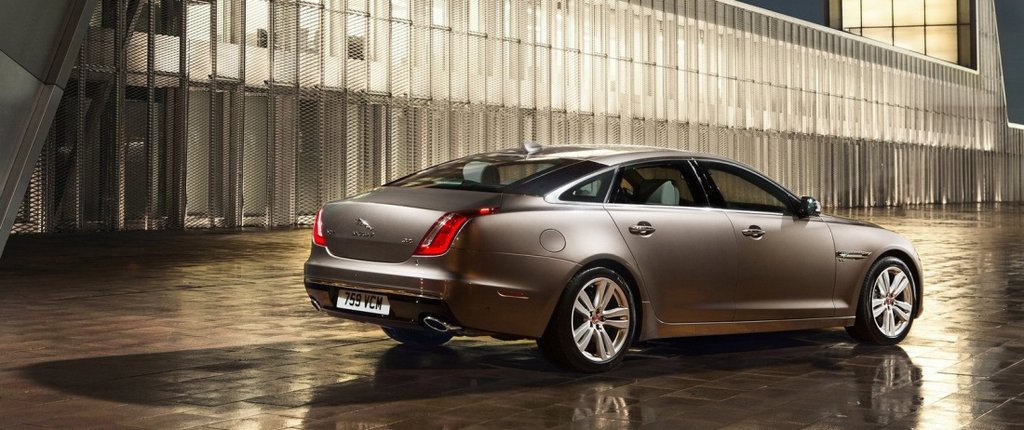 The premium sedan Jaguar XJ
