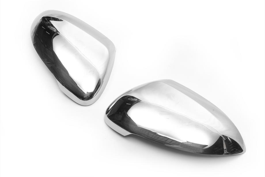 Volkswagen Passat B8 2015-2023 Mirror Covers EU (2 pcs, Stainless Steel) Carmos - Turkish Stainless Steel Photo 6