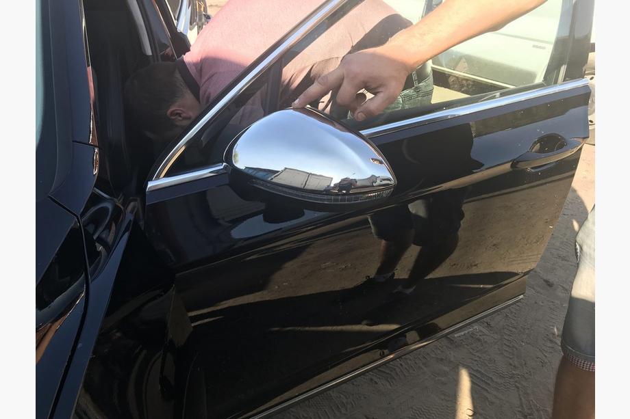 Volkswagen Passat B8 2015-2023 Mirror Covers EU (2 pcs, Stainless Steel) Carmos - Turkish Stainless Steel Photo 4