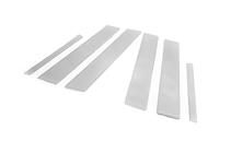 Opel Vectra C 2002-2008 Chrome Door Pillar Covers (6 pcs, Stainless Steel) photo 4