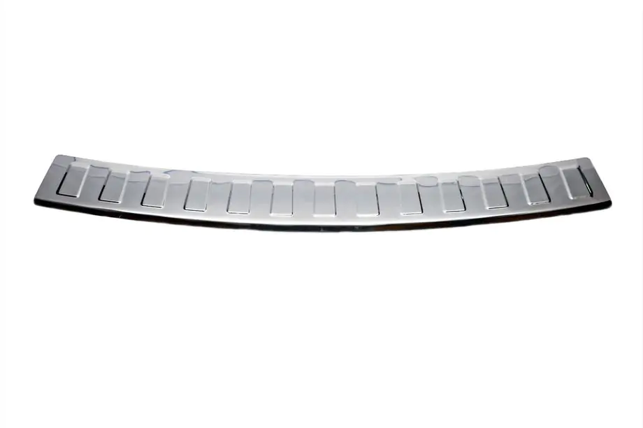 Volkswagen Golf 6 2008-2014 Rear Bumper Protector Carmos V1 (SW, Stainless Steel) Photo 2