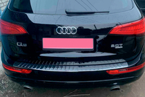 Audi Q5 2008-2017 Rear Bumper Protector Carmos Stainless Steel photo 3