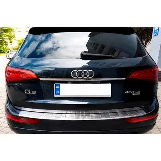 Rear Bumper Protector Carmos Stainless Steel