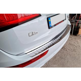 Rear Bumper Protector Carmos Stainless Steel Audi Q5 2008-2017 photo 4