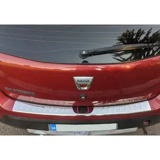 Rear Bumper Protector Carmos V1 Stainless Steel