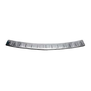 Rear bumper protector Carmos (SW, stainless steel) Opel Astra H 2004-2013 photo 2