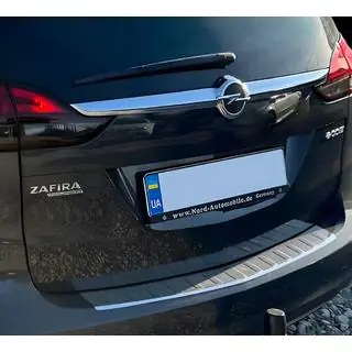 Rear Bumper Protector Carmos Stainless Steel photo 1