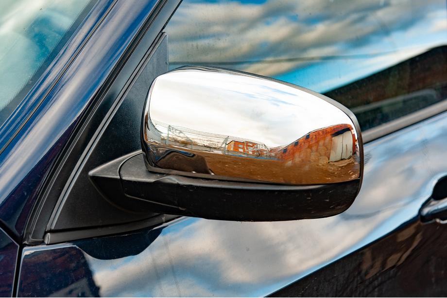 BMW X5 E70 2007-2013 Mirror Covers (2 pcs, Stainless Steel) Photo 2