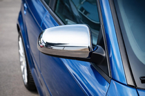 Audi A3 2003-2012 Mirror Covers 2004-2008 (2 pcs, Stainless Steel) photo 1