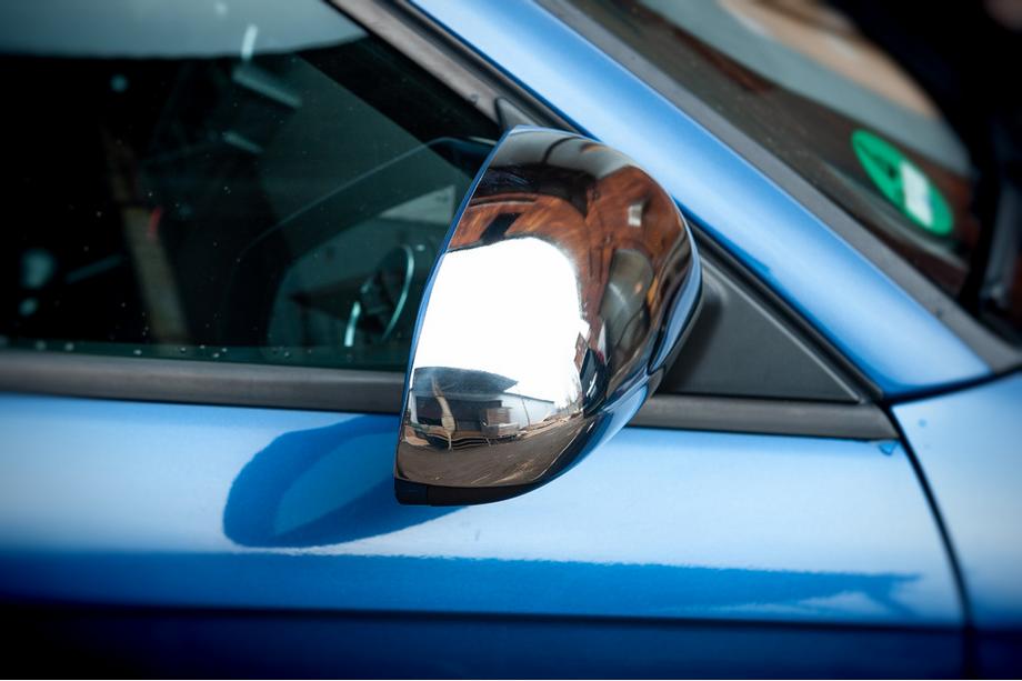 Audi A3 2003-2012 Mirror Covers 2004-2008 (2 pcs, Stainless Steel) Photo 3