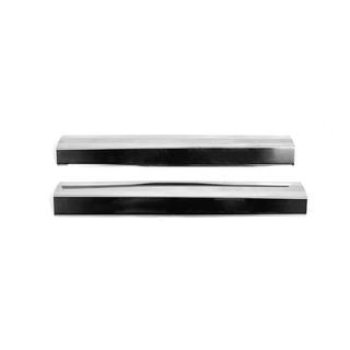 Interior door sill protectors Carmos (2 pcs, stainless steel) Ford Courier 2014-2023 photo 1
