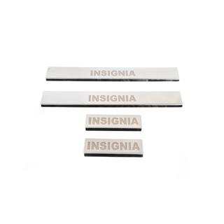 Carmos Door Sill Protectors (4 pcs, Stainless Steel) Opel Insignia 2008-2017 photo 2