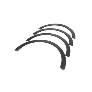 Fender flares (4 pcs, black) photo 2