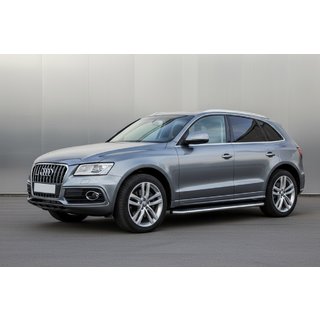 Side Steps Maydos V2 (2 pcs, Aluminum & Stainless Steel) Audi Q5 2008-2017 photo 1