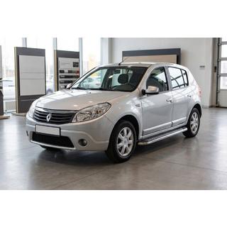 Side Steps Maydos V2 (2 pcs, Aluminum & Stainless Steel) Renault Sandero 2007-2013 photo 1