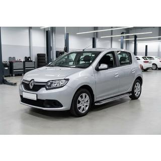 Side Steps Maydos V2 (2 pcs, Aluminum & Stainless Steel) Renault Sandero 2013-2022 photo 1