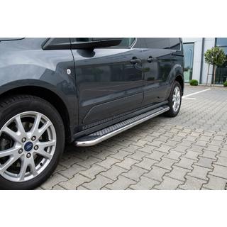 Side Steps Maydos V2 (2 pcs, Aluminum & Stainless Steel) Ford Connect 2010-2013 photo 1