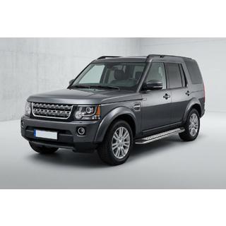 Side Steps Maydos V2 (2 pcs, Aluminum & Stainless Steel) Land Rover Discovery IV 2009-2017 photo 1
