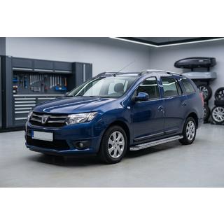 Side Steps Maydos V2 (2 pcs, Aluminum & Stainless Steel) Renault Logan MCV 2013-2022 photo 1