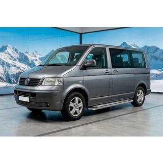 Side Steps Maydos V2 (2 pcs, Aluminum & Stainless Steel) Volkswagen T5 Caravelle 2004-2010 photo 1