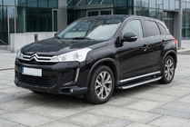Citroen C-4 Aircross 2012-2017 Side Steps Fullmond (2 pcs, aluminum) photo 1