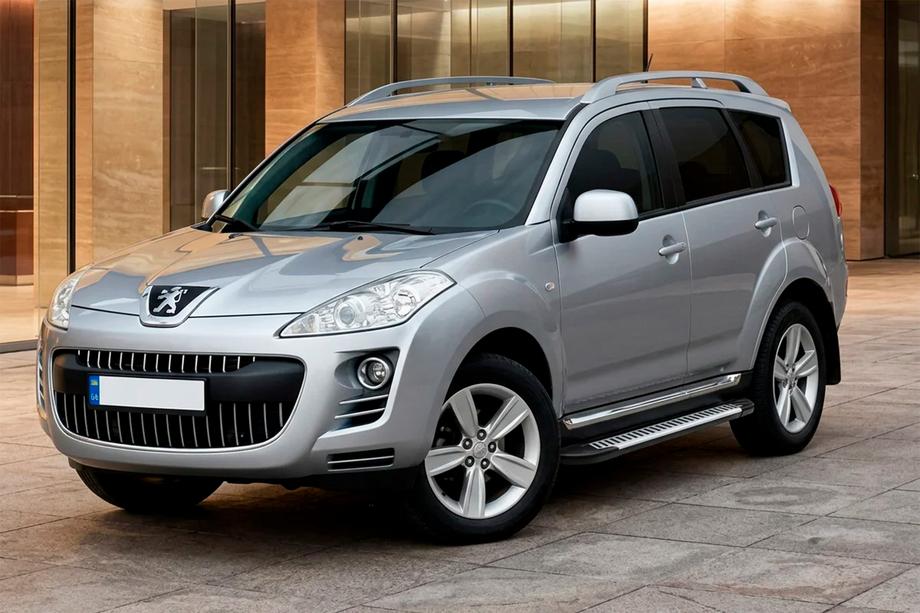 Peugeot 4007 2007-2013 Side Steps Line (2 pcs, Aluminum) Image