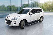 Peugeot 4007 2007-2013 Side Steps Duru (2 pcs, Aluminum) photo 1