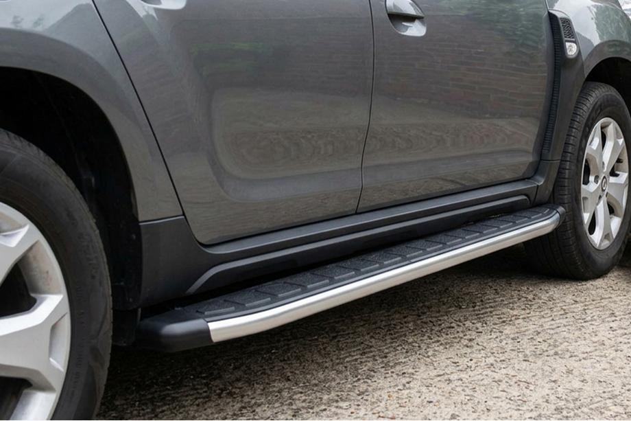Renault Duster 2018-2024 Side Steps Fullmond (2 pcs, Aluminum) Image