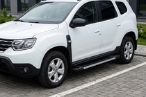 Renault Duster 2018-2024 Side Steps RedLine V1 (2 pcs, Aluminum) photo 1